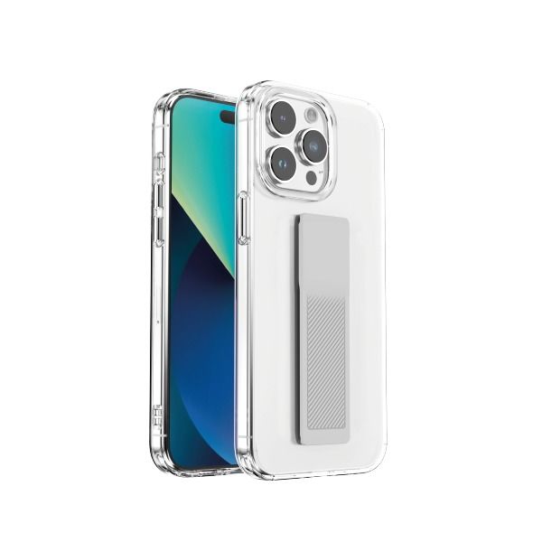 Asli Global iPhone 15 Pro Max GripMag Case Wth Silicone Grip |Clear Asli Global iPhone 15 Pro Max GripMag Case Wth Silicone Grip |Clear
